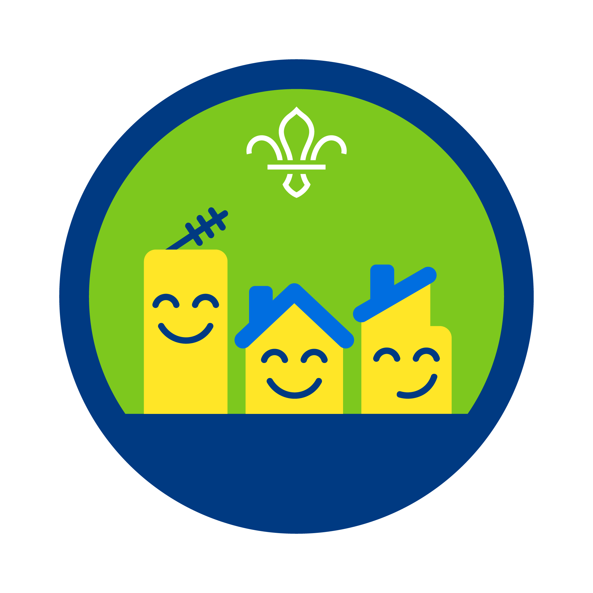 Local Superhero Challenge Badge